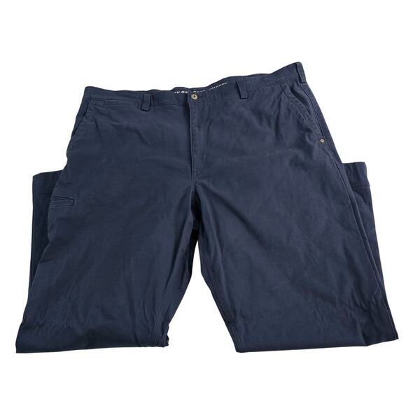 Duluth Men's DuluthFlex Ballroom Relaxed Fit Khakis 44x30 blue 6744 75287B - Picture 1 of 11
